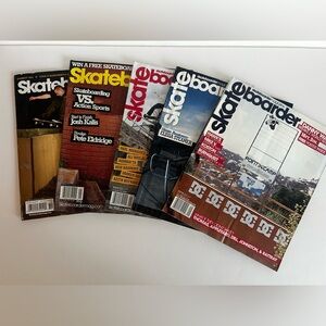 5 Skateboarder Magazines